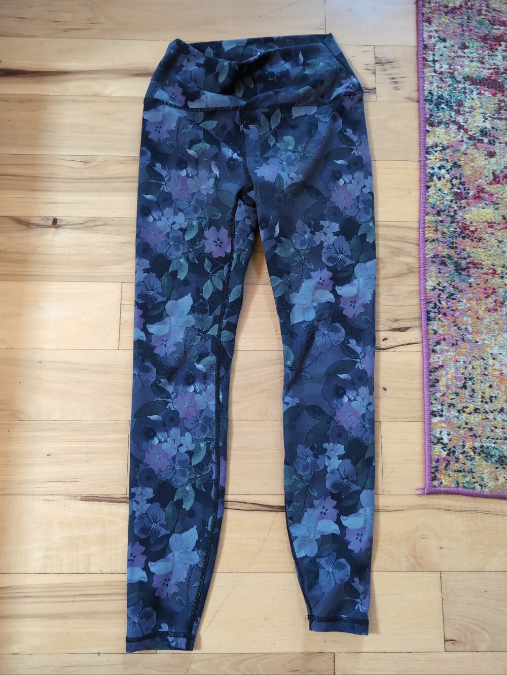 RBX Floral Pink Green Leggings